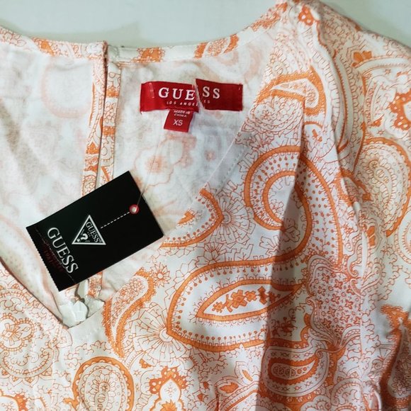 GUESS Women's Hope Paisley Maxi Romper - Picture 6 of 7